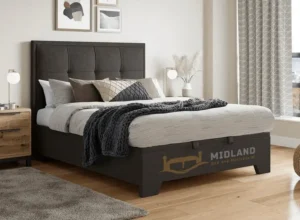 modern sana ottoman bed full - midland beds