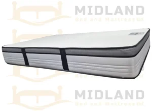 pocket spring mattress with memory foam full - midland beds